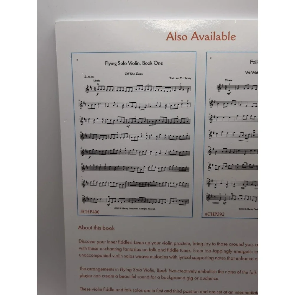 Flying Solo‎ Violin, Unaccompanied Folk and Fiddle Fantasias for Playing Your...